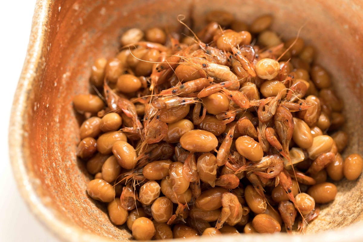 Ebi-mame (Shrimp and Soybeans)