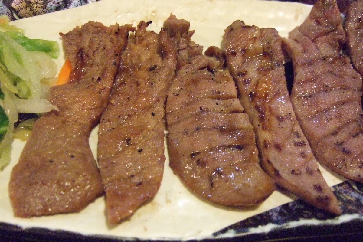 Gyutan Yaki (Grilled Beef Tongue)