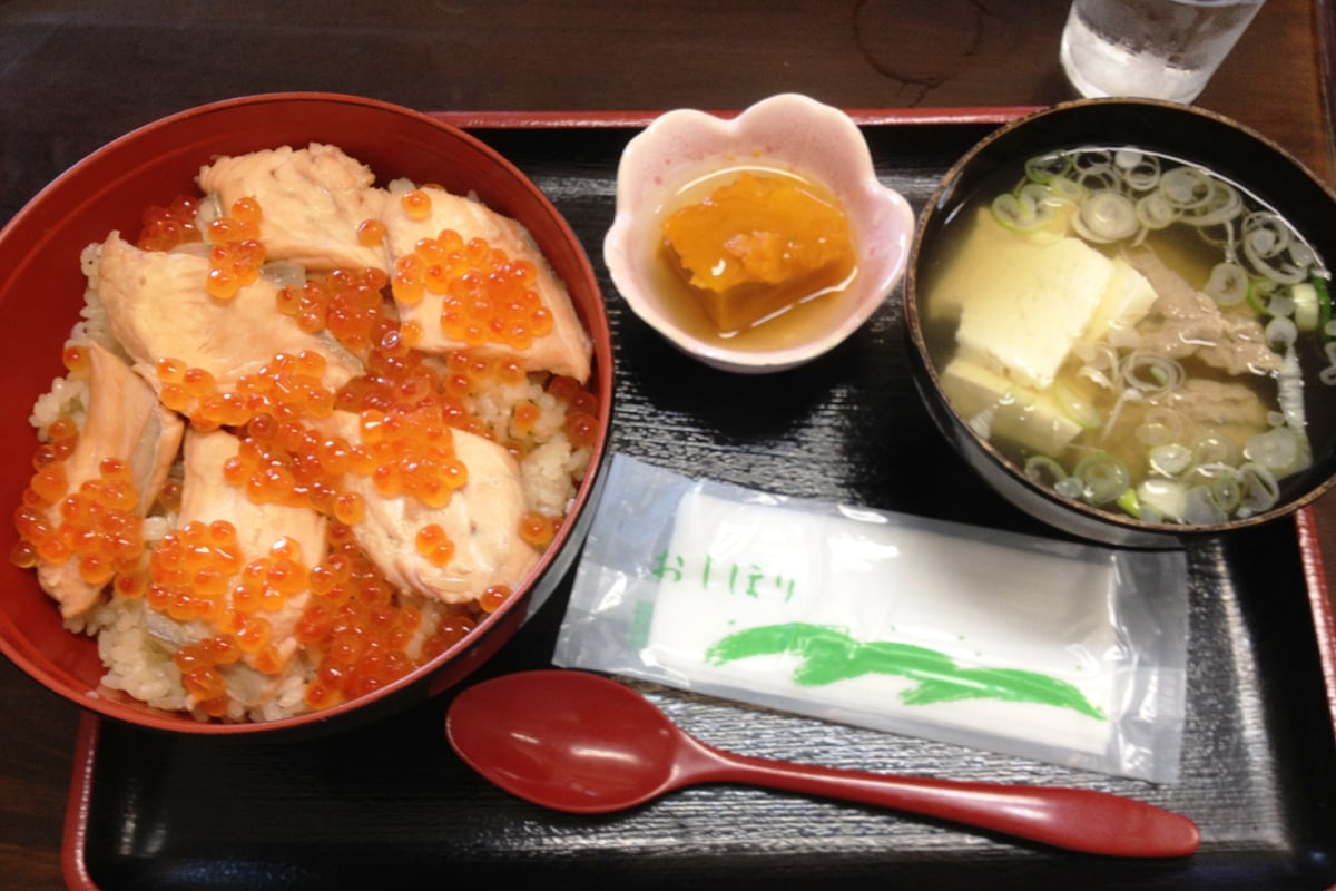 Harako Meshi (Salmon and Roe Rice)