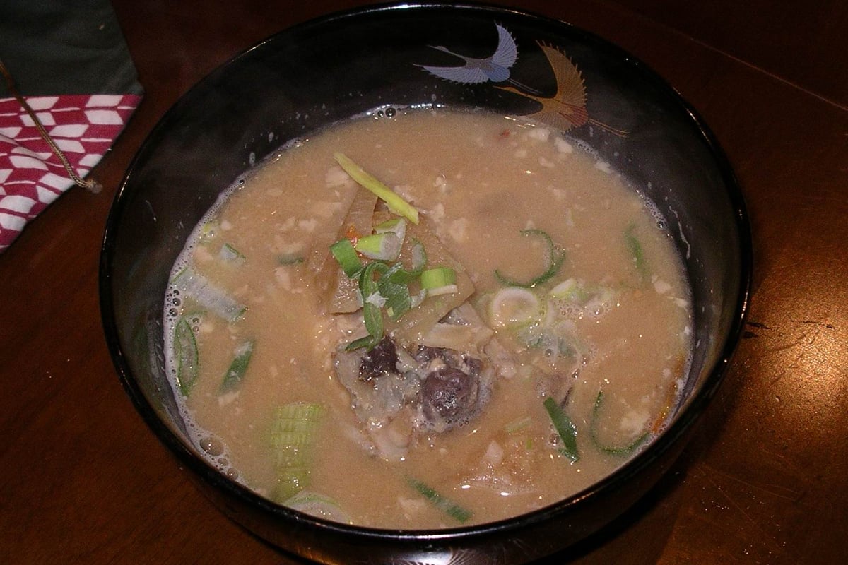Jappa-jiru (Cod Offcuts Miso Soup)
