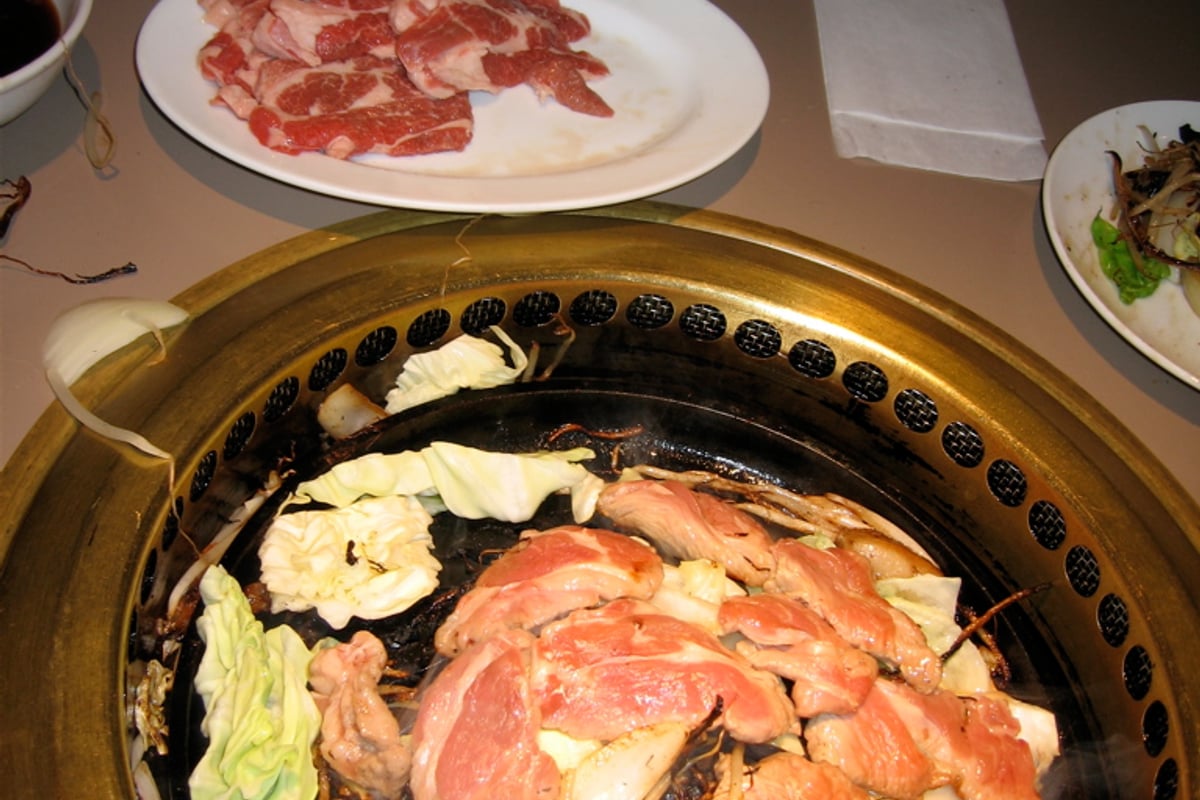Jingisukan (grilled mutton)