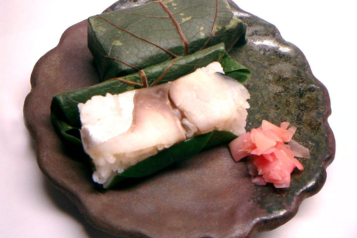 Kakinoha-zushi (Persimmon Leaf Sushi)