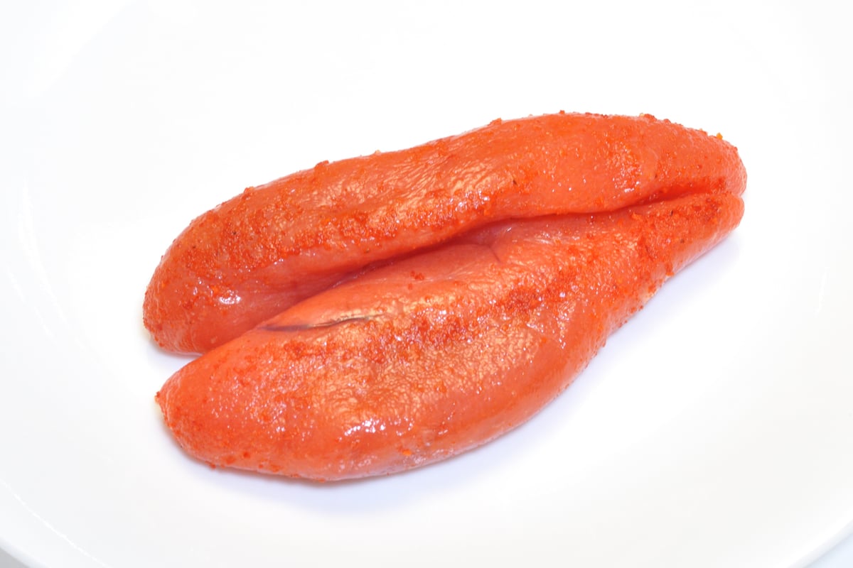 Karashi Mentaiko (Spicy Marinated Pollock Roe)