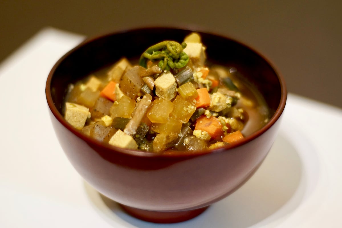 Keno-jiru (Tsugaru Root Vegetable Soup)