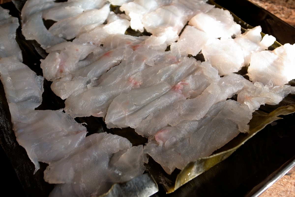 Konbujime (Kelp-Cured Sashimi)