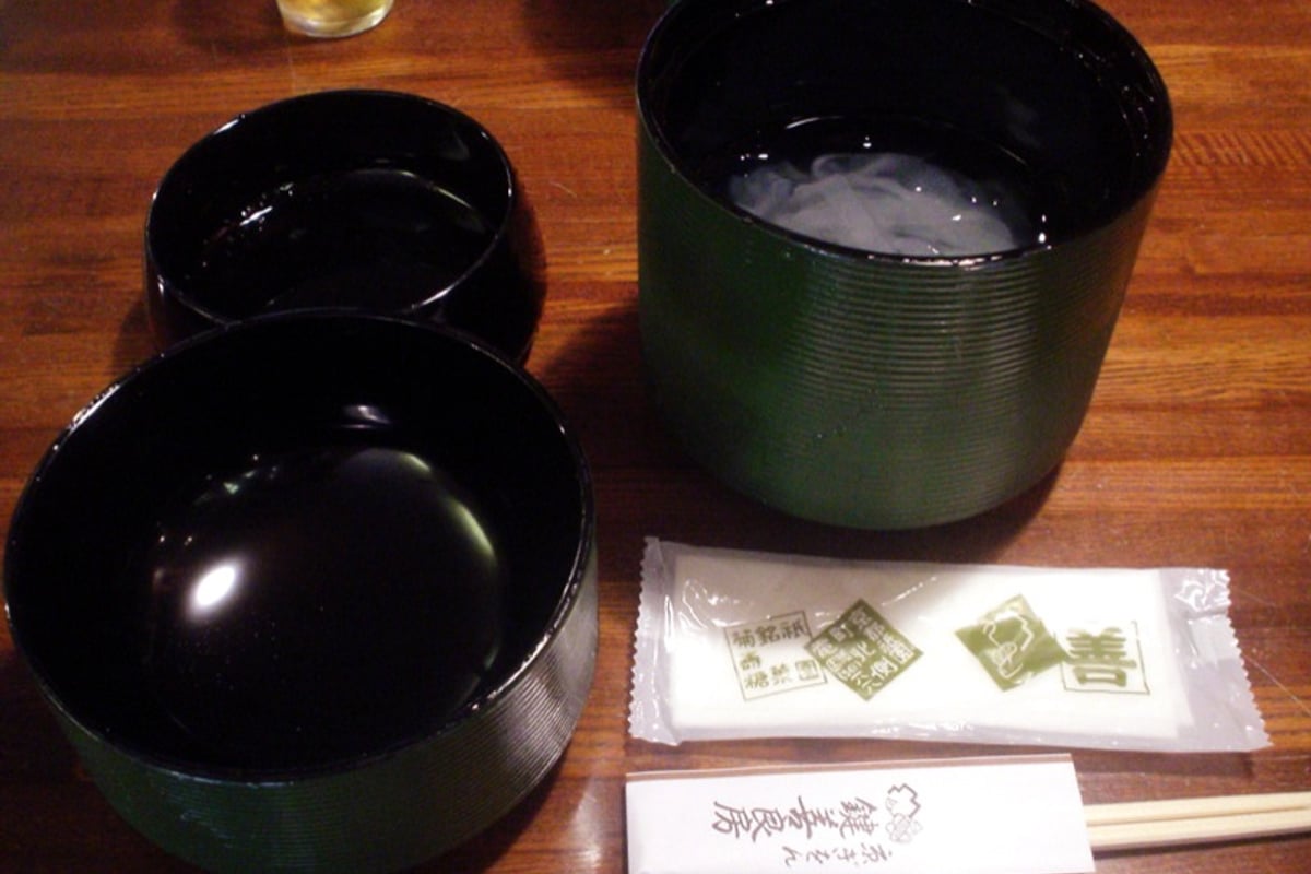 Kuzukiri (Kudzu Starch Noodles)