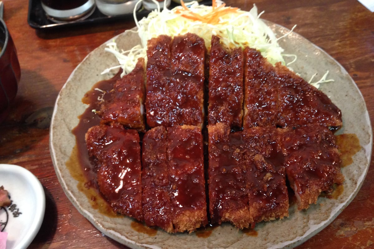 Misokatsu (Miso-Glazed Pork Cutlet)