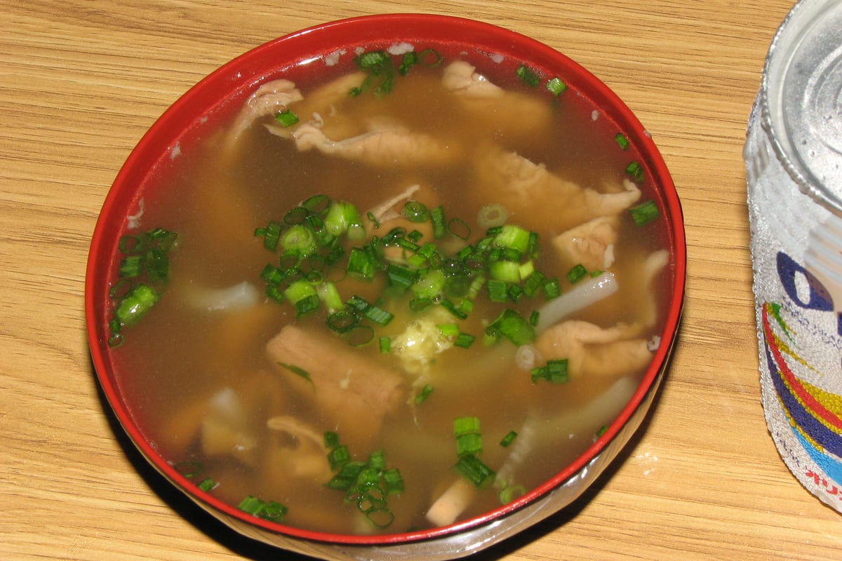Nakami-jiru (Pork Offal Soup)