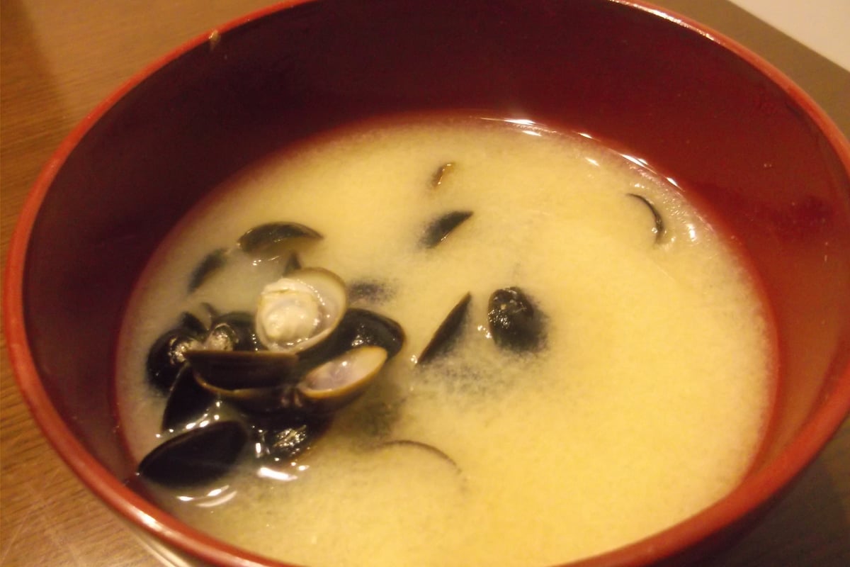 Shijimi-jiru (Freshwater Clam Miso Soup)