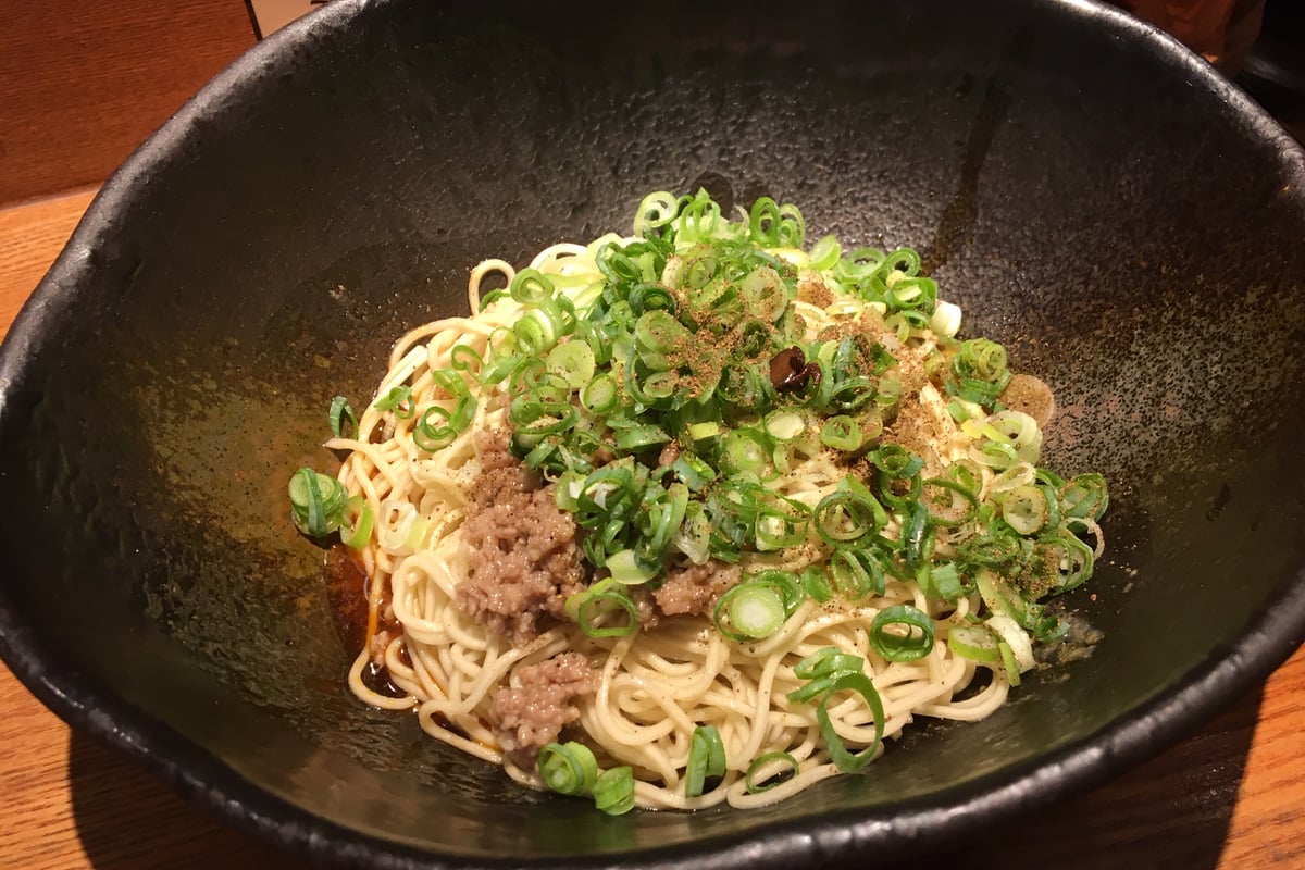 无汤担担面