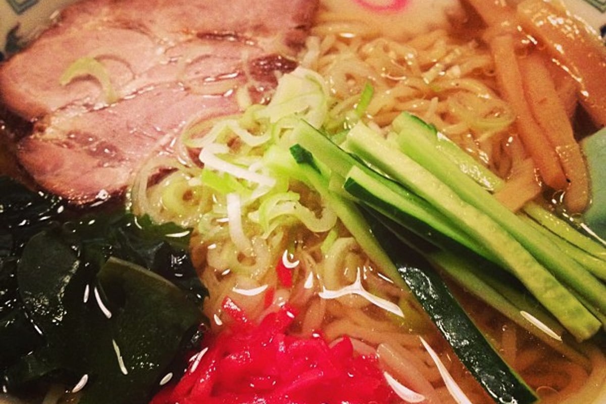 Yamagata Hiyashi Ramen (Cold Ramen)
